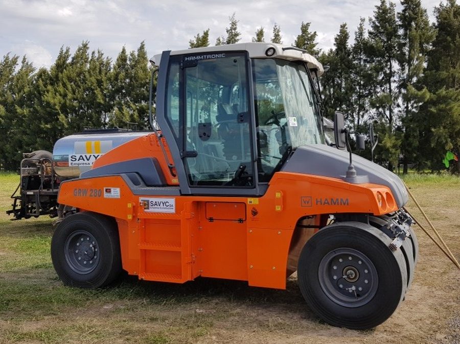 Rodillo Neumático Hamm GRW 280